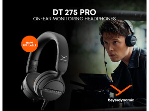 beyerdynamic Announces DT 275 PRO On-Ear Headphones image