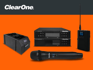 ClearOne Introduces DIALOG® AERO Two-Channel Digital Wireless Microphone System for Seamless Audio image