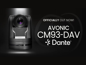Avonic CM93-DAV Dante Camera Now Available image