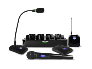 ClearOne Debuts DIALOG® UVHF Wireless Microphone System with 160 MHz Range and Power over Ethernet at InfoComm 2023 image