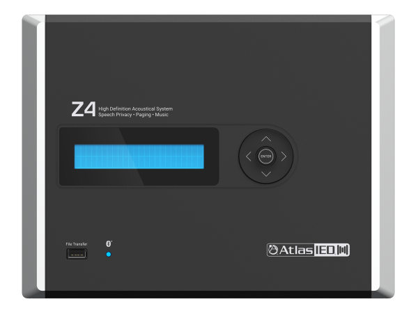 AtlasIED Z4-B 4-Zone High Definition Acoustic System