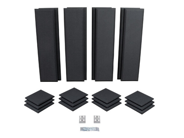 Primacoustic London 10 Room Kit in Black - High-Performance Acoustic Treatment for Medium Rooms (Up to 120 ft²)