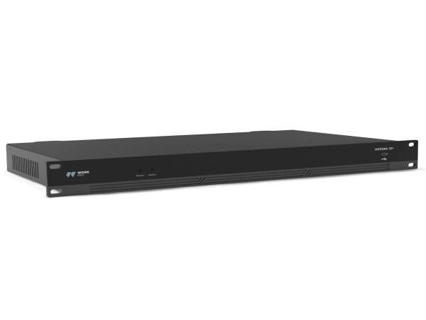 WorkPro INTEGRA 32+ - 32×32 DSP Digital Audio Matrix with Dante & Network Control