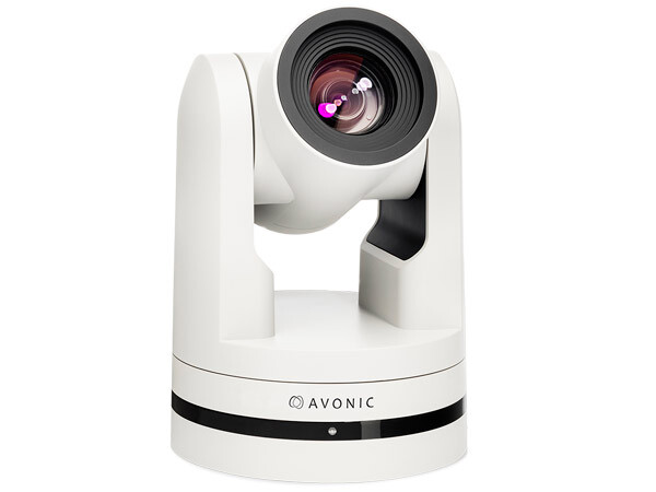 Avonic CM32 4K Full HD PTZ Camera with 20x Zoom in White