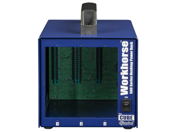 Radial Engineering Cube - Portable 3-Slot Desktop 500 Series Power Rack