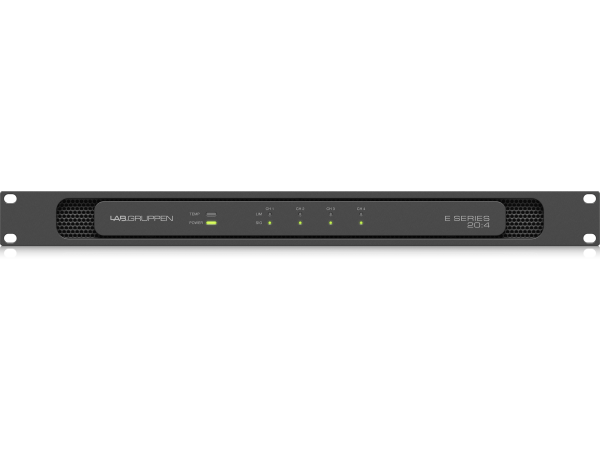 Lab Gruppen E-Series E 20:4 2000 Watt Amplifier with 4 Flexible Output Channels - B-Stock
