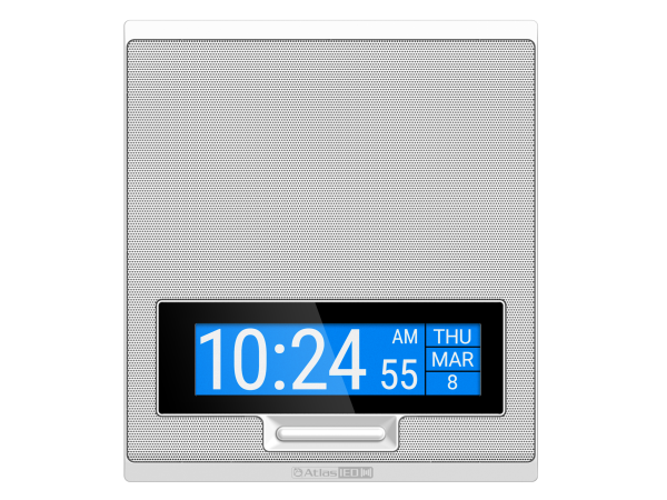 AtlasIED IP-SDMF - PoE+ Indoor Wall Mount IP Speaker with LCD Display