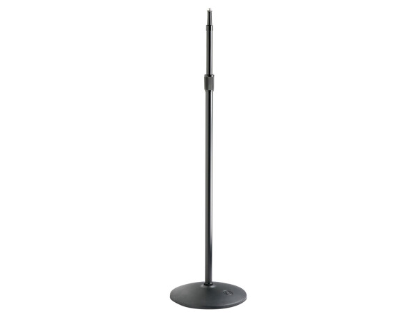 AtlasIED MS20E - Heavy Duty Microphone Stand with Air Suspension in Ebony