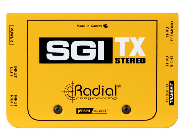 Radial SGI Stereo TX Transmitter Instrument Line Driver