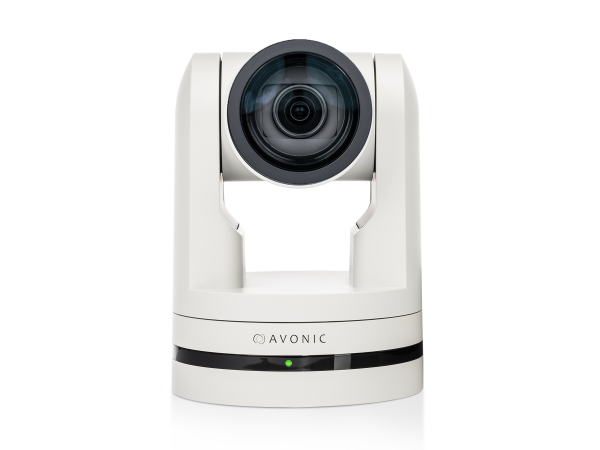 Avonic CM83 4K & Full HD 30x Zoom PTZ Camera in White
