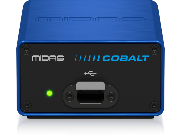 Midas COBALT - HyperMAC to USB3 Converter Supporting Recording/Playback of up to 192 Channels on MacOS with Sample Rate Conversion