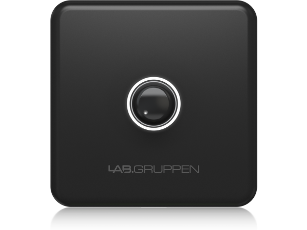 Lab Gruppen CRC-VEU-BK - Black Volume Remote Control Wall Plate in EU Enclosure Format for CA, CM, CMA and CPA Series