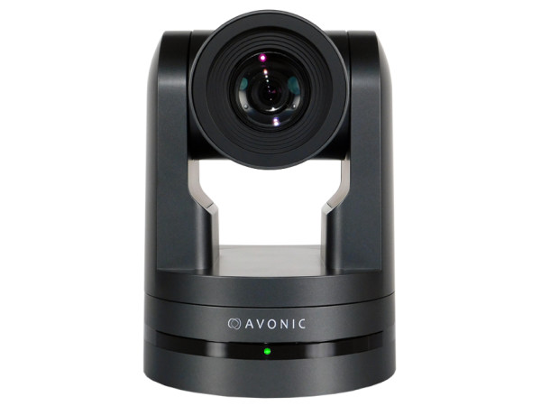 Avonic CM70-NDI-B PTZ Camera in Black - CamDirector® Teacher Tracker Software Compatible