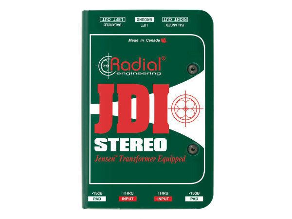 Radial JDI Stereo - Premium Stereo Passive DI - B-Stock