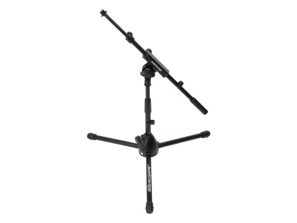 Ultimate Support JamStands® Series JS-MCTB50 Short Microphone Stand with Telescoping Boom - B-Stock