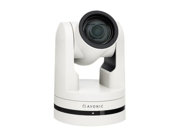 Avonic CM82 4K & Full HD 20x Zoom PTZ Camera in White