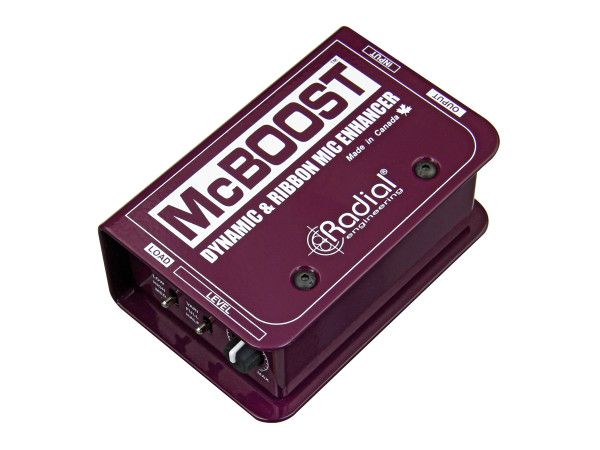 McBoost - Mic Signal Booster 25dB for Dynamic and Ribbons