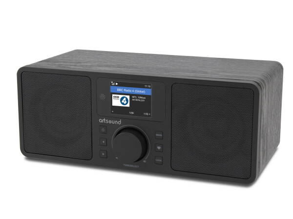 Artsound R9 Bluetooth DAB+ FM Internet Radio Stereo in Black
