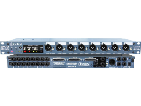 Radial Engineering SW8 - 8-Channel Auto Switcher