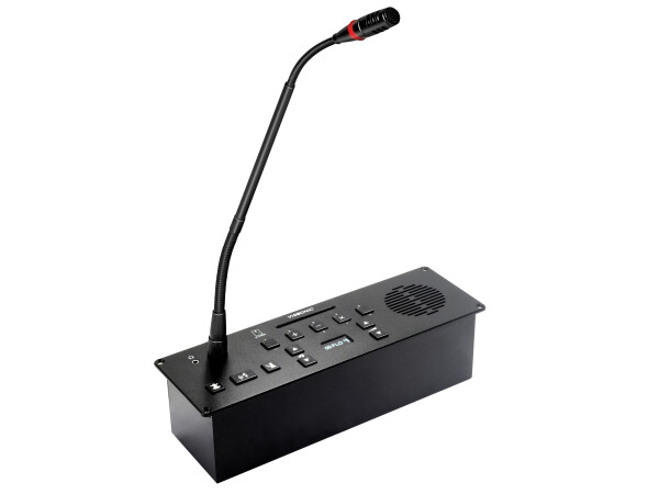 Vissonic VIS-FFC-F1 - Flush-Mount 64-Channel Voting Conference Chairman Unit
