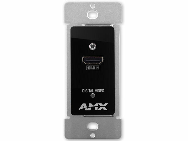 DX-TX-DWP-4K-BL DXLink 4K HDMI Decor Style Wallplate Transmitters in Black