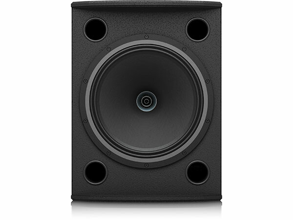 Tannoy VXP 12 - 1600W 12" Active Sound Reinforcement Dual Concentric Loudspeaker with Integrated Lab Gruppen IDEEA Class-D Amplification in Black