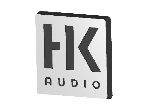 HK Audio Logo Badge 35x35mm (9800124)