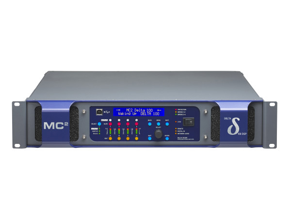 Delta 100 DSP with Dante - 4 x 2500w Amplifier with DSP & Dante