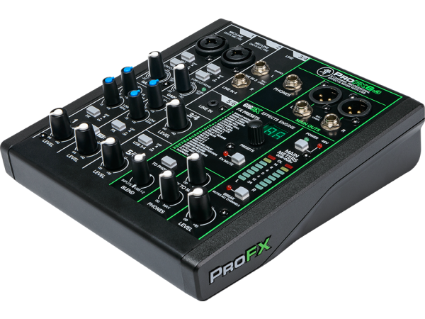 Mackie ProFX6v3 - 6 Channel Effects USB Mixer - B-Stock