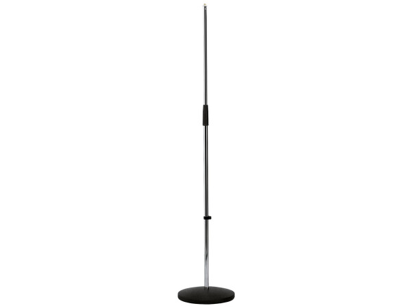 Konig and Meyer 260/1 - Round Base Microphone Stand in Chrome