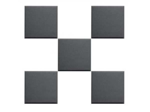 Scatter Blocks 1" - Black Acoustic Wall Panel