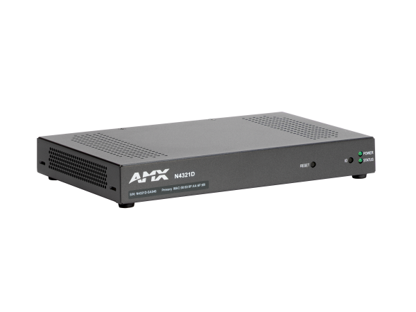 AMX NMX-ATC-N4321D Audio-over-IP Transceiver with Dante and AES67