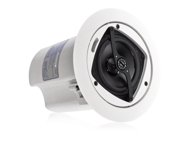 AtlasIED FAP40T 4" In Ceiling Speaker with 16-Watt 70/100V Transformer and Ported Enclosure - B-Stock