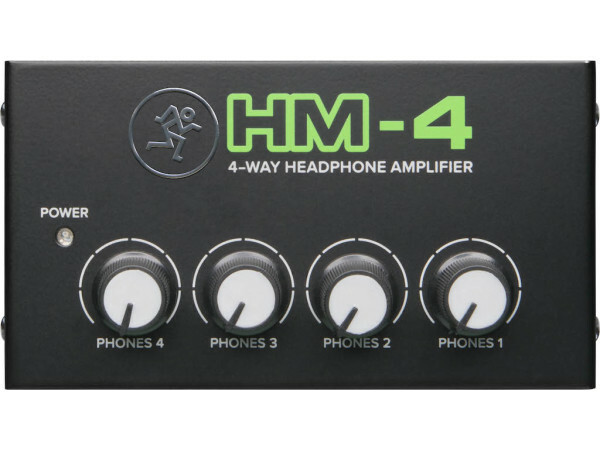 Mackie HM-4 4-Way Headphone Amplifier - B-Stock