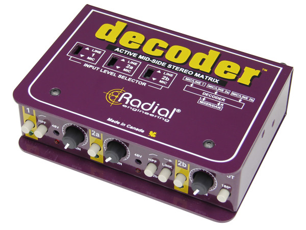 Decoder Mid/Side Matrix and Mic Preamp
