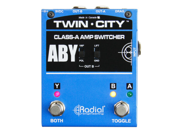 Radial Engineering Twin-City - Active ABY Amp Switcher