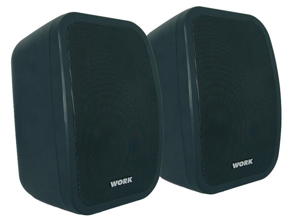 WorkPro NEO 5A ES Active/Passive Installation Loudspeakers (Pair) in Black