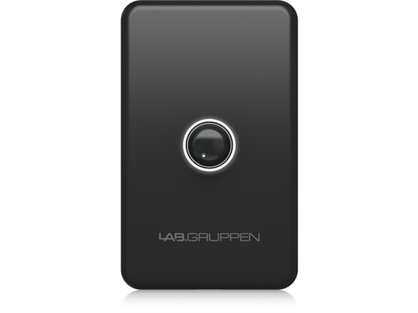 Lab Gruppen CRC-VUL-BK - Black Volume Remote Control Wall Plate in Single-Gang Format for CA, CM, CMA and CPA Series