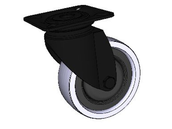 HK Audio 75mm Swivel Castor - Black (9760169)