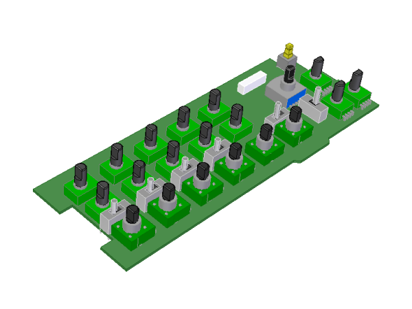 HK Audio Interfaceboard PCB for LUCAS NANO 608i (9590584)