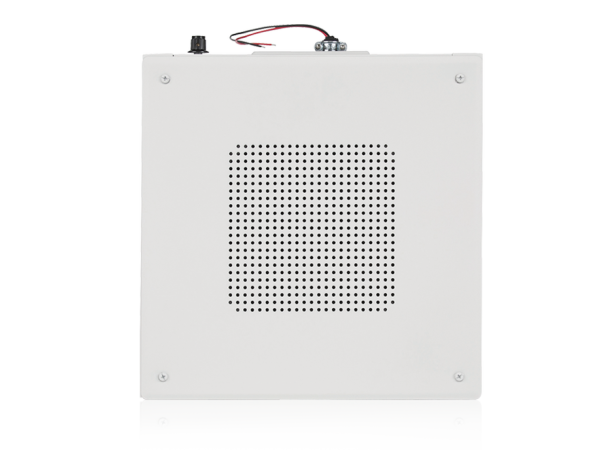 AtlasIED M1000-W 8" Dual Cone Sound Masking Speaker With 4-Watt 70V Transformer And Enclosure in White