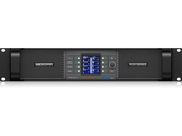 Lab Gruppen PLM+ 20K44 SP 20,000 Watt Amplifier with 4 Flexible Output Channels on SpeakON Connectors, Lake Digital Signal Processing and Digital Audio Networking