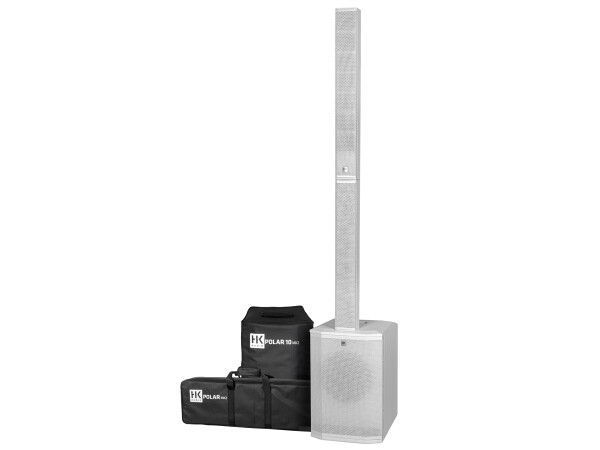 HK Audio POLAR 10 MK2 Column PA System in White