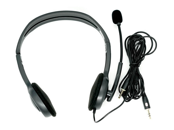 Vissonic Headphone with Mic Input for Interpreter