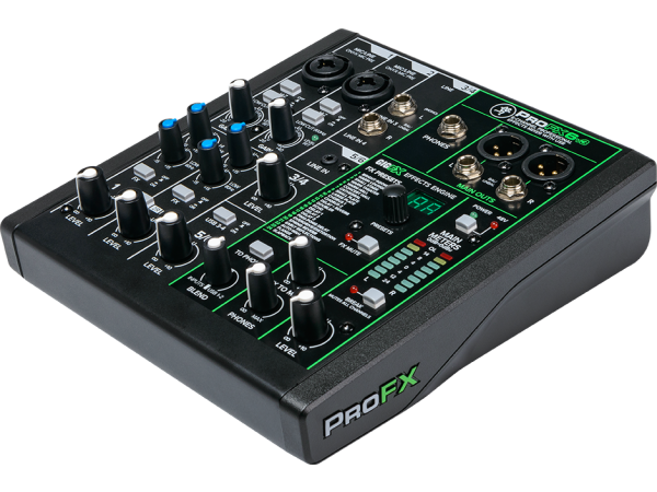 ProFX6v3 - 6 Channel Effects USB Mixer