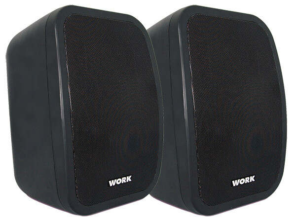 WorkPro NEO 5A Active/Passive Installation Loudspeakers (Pair) in Black - B-Stock