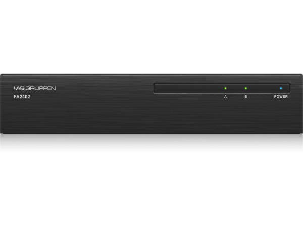 Lab Gruppen FA2402 - 2 x 240 Watt Commercial Amplifier with Direct Drive Technology and Energy Star Certification