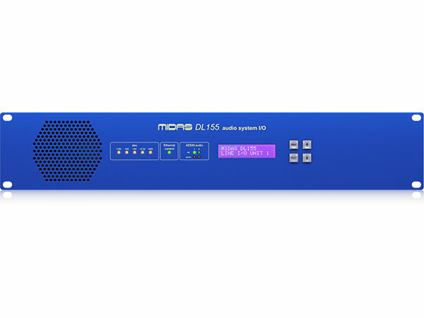 Midas DL155 - 16 Input, 16 Output Stage Box with 8 Midas Microphone Preamplifiers and AES3 Digital Interface