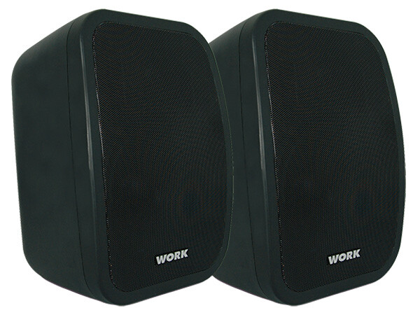 WorkPro NEO 5A BT Active/Passive Bluetooth Installation Loudspeakers (Pair) in Black