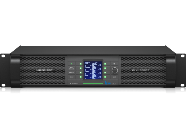 Lab Gruppen PLM 8K44 SP - 8,000 Watt Amplifier with 4 Flexible Output Channels and Lake Digital Signal Processing